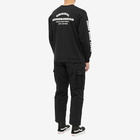 Neighborhood Men's Long Sleeve NH-7 T-Shirt in Black