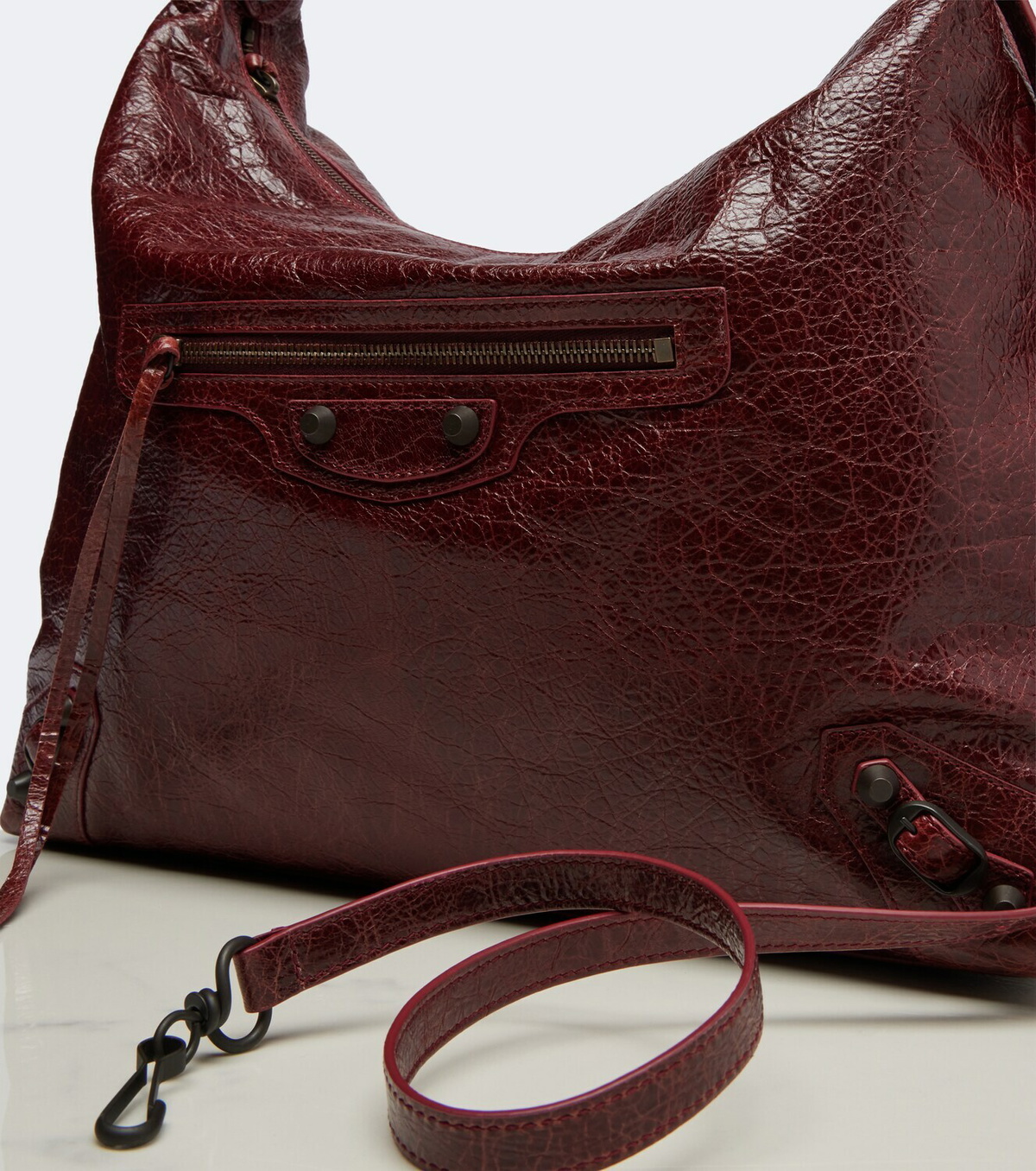 Balenciaga Le City Medium leather tote bag