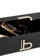 Balmain Eyewear Monsieur Rimless Oval-frame Sunglasses - Brown - One Size