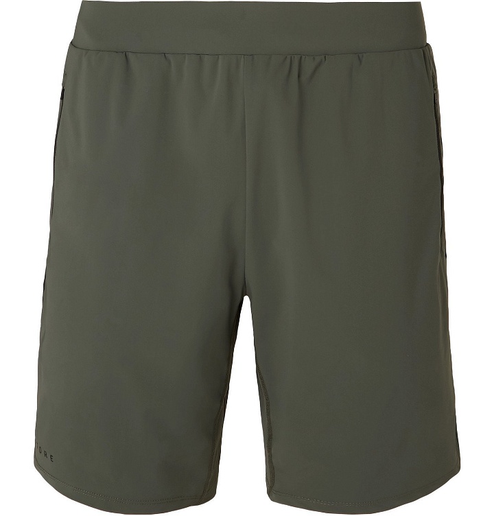 Photo: CASTORE - Thorpe Mesh-Panelled Stretch-Shell Shorts - Green