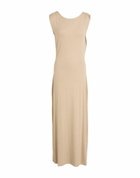 Majestic Filatures Womens Maxi dress Light brown