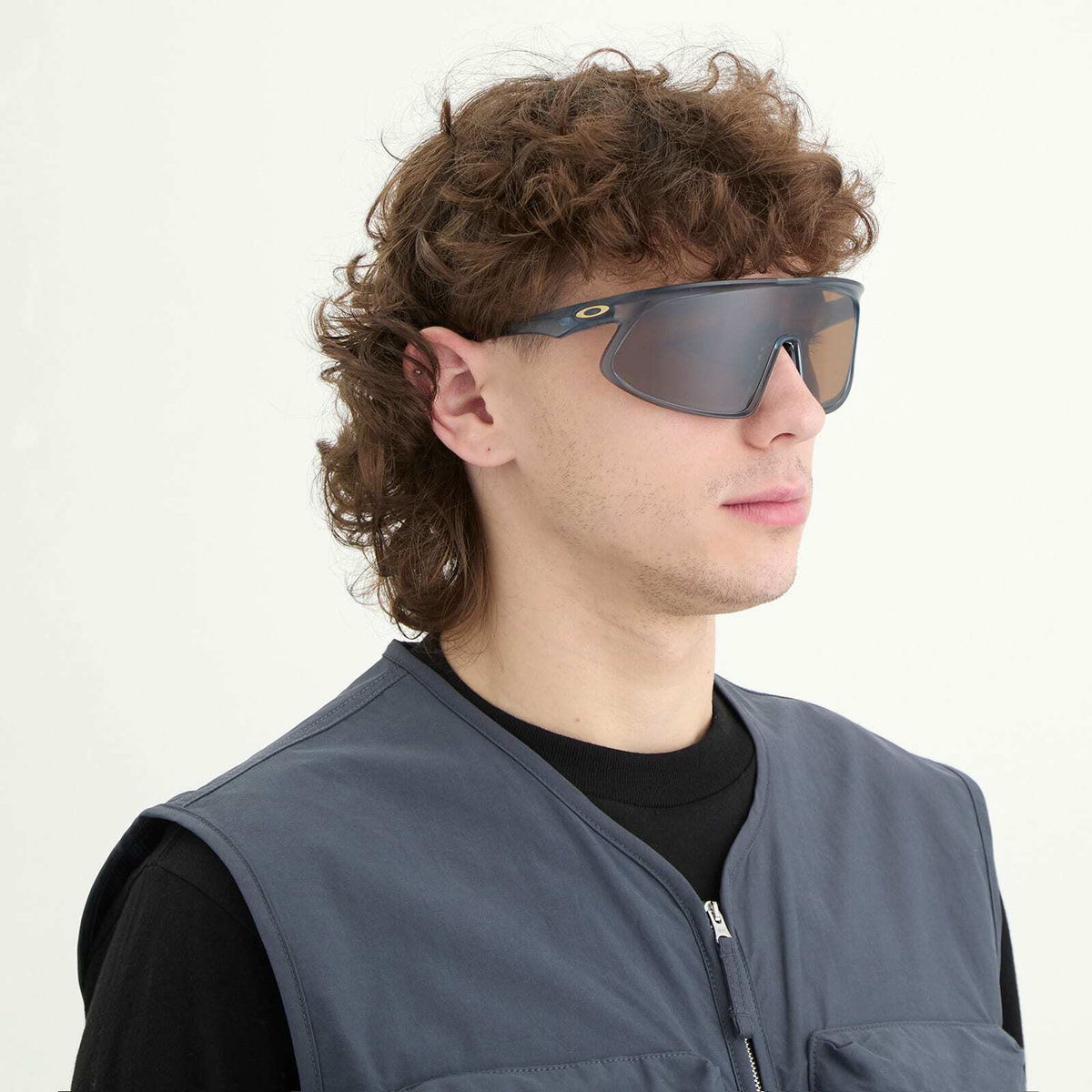 Oakley RSLV Sunglasses in Matte Trans Abyss/Prizm Tungsten 