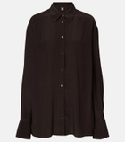 Toteme Silk crêpe shirt