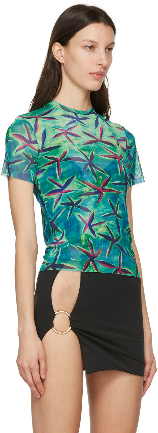 Louisa Ballou Green & Blue Beach T-Shirt