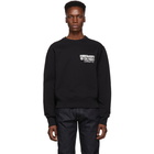 Helmut Lang Black Logo Hack Standard Sweatshirt