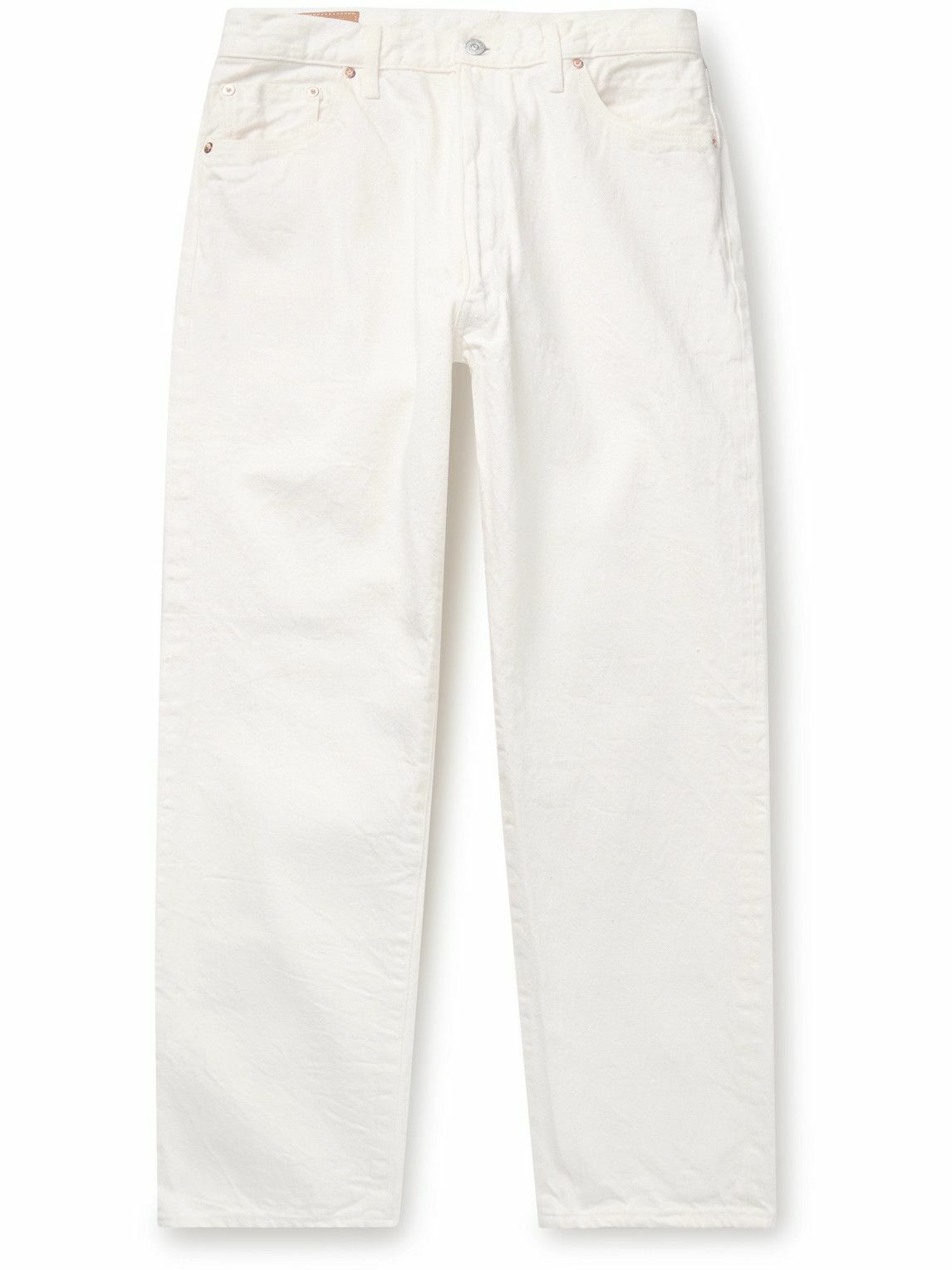 Kaptain Sunshine - Straight-Leg Jeans - White