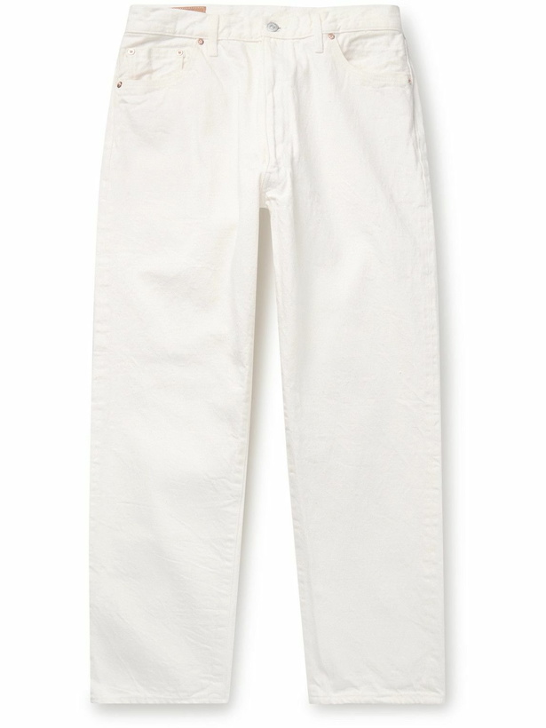 Photo: Kaptain Sunshine - Straight-Leg Jeans - White