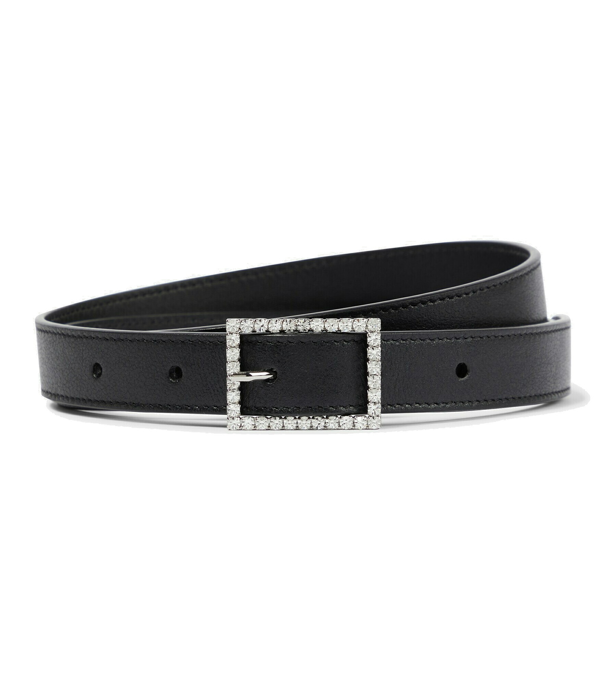 Genuine Crystalized Leather Belt main image 1