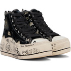 R13 Black Kurt High Top Sneakers
