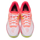 Asics Pink and White GT-2000 7 Sneakers