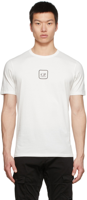 Photo: C.P. Company White Metropolis Jersey T-Shirt