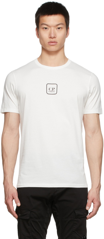 Photo: C.P. Company White Metropolis Jersey T-Shirt