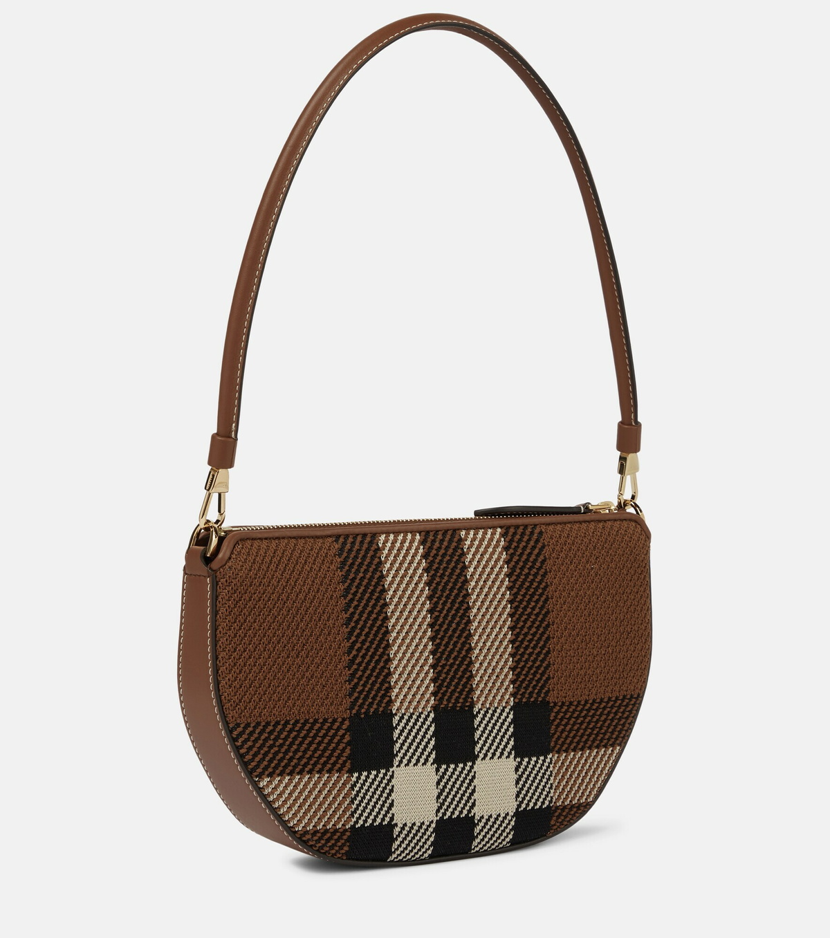 Burberry - Olympia checked shoulder bag Burberry
