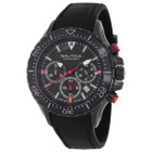 Nautica Nst Chronograph Quartz Black Dial Mens Watch NAPNSF202