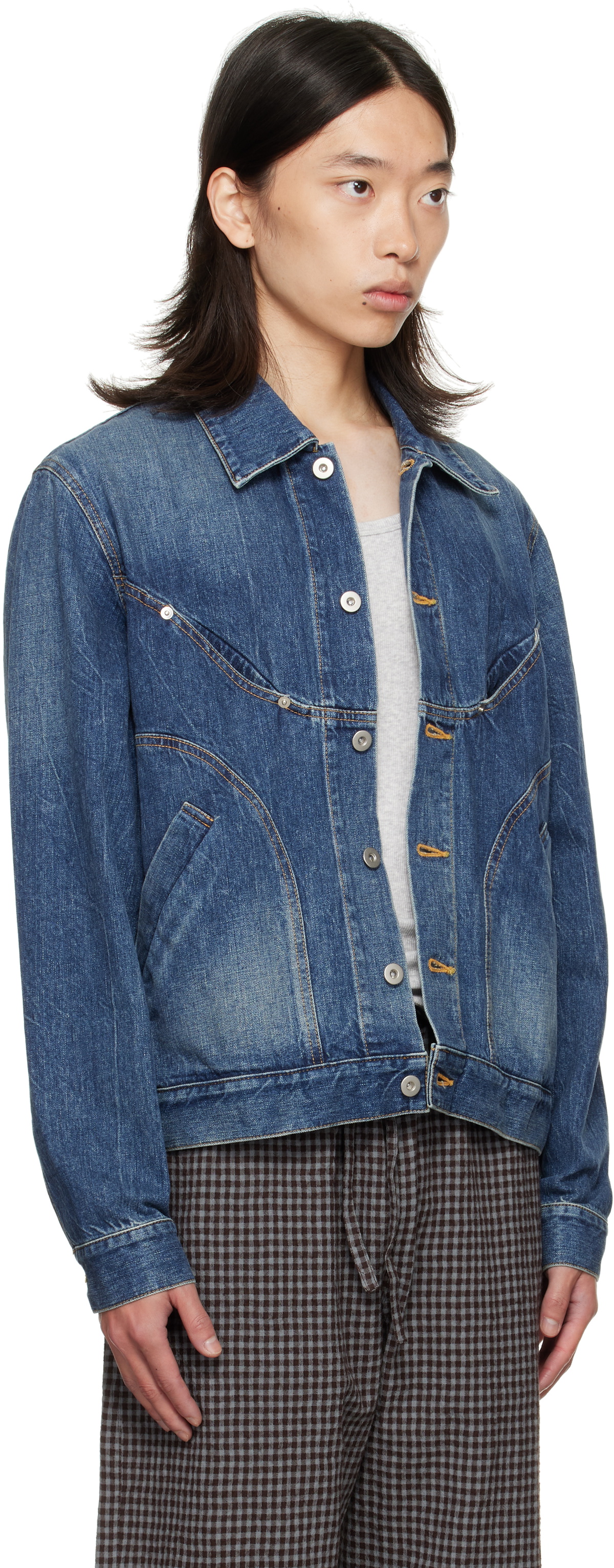 SAGE NATION Blue Jiji Denim Jacket