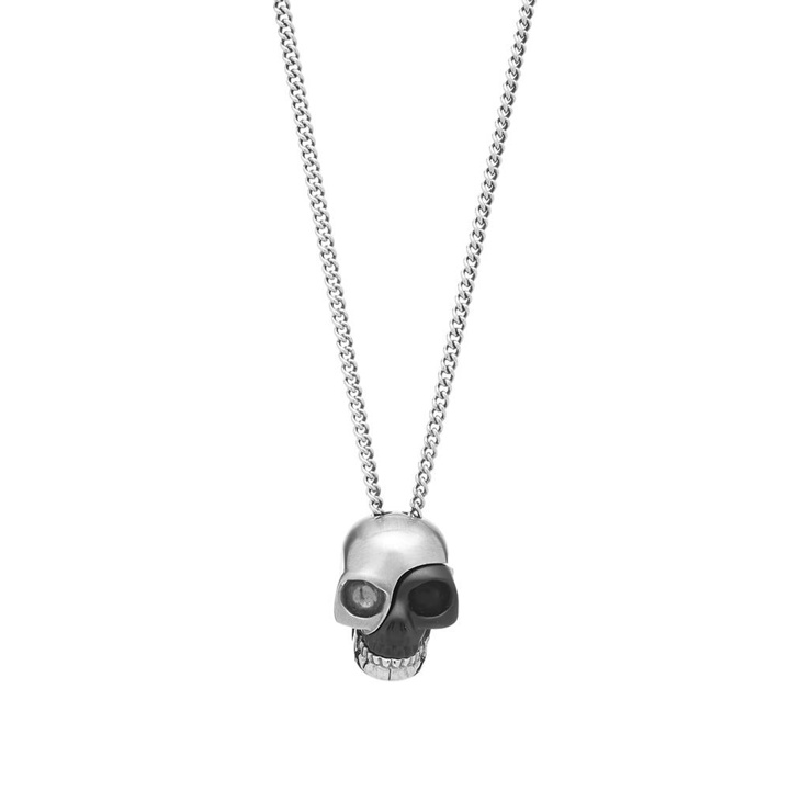 Photo: Alexander McQueen Stacked Fragment Skull Necklace