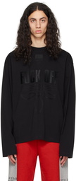 VTMNTS Black 'Fuck Off' Long Sleeve T-Shirt