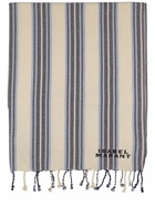 MARANT Striped Cotton Beach Towel