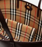Burberry Reversible Burberry Check Medium leather tote bag