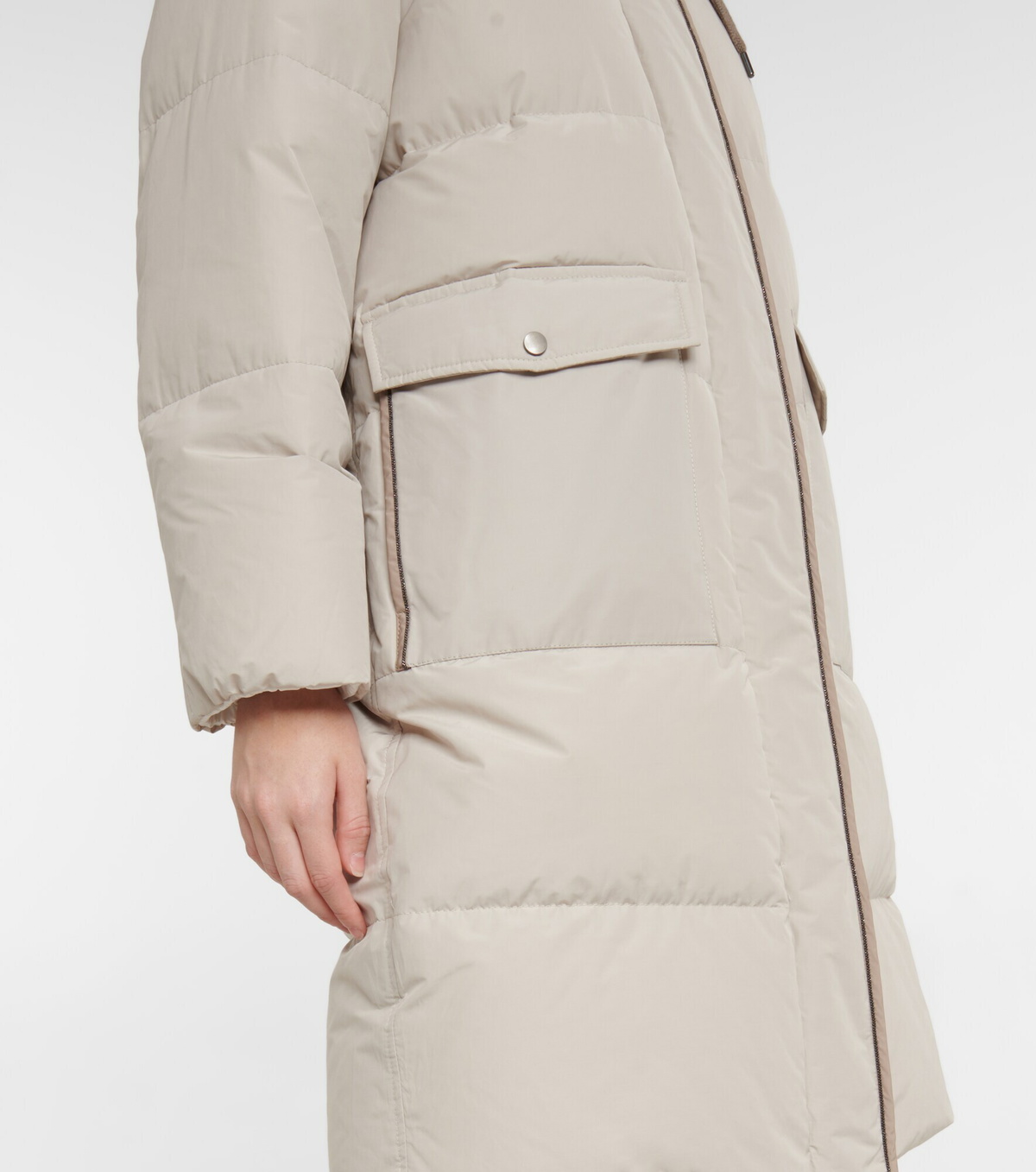 Brunello Cucinelli - Padded puffer coat