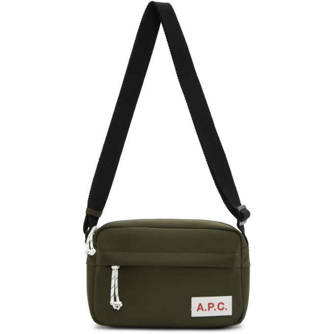 Photo: A.P.C. Khaki Protection Camera Bag