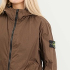 Stone Island Women's Crinkle Reps Jacket in Shadow Brown