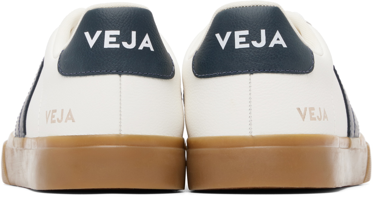 VEJA Off-White Campo Leather Sneakers