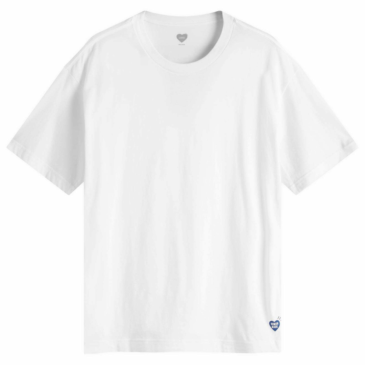 Human Made - Logo-Print Cotton-Jersey T-Shirt - White Human Made