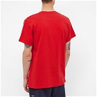 Pangaia Organic Cotton C-Fiber T-Shirt in Apple Red