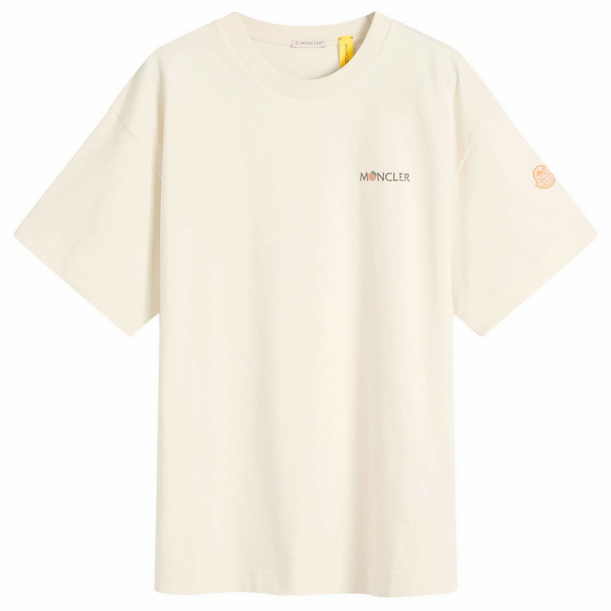 Tシャツ・カットソー MONCLER GENIUS Broderie anglaise t-shirt Beige Moncler Genius - 2 MONCLER 1952 cotton T-shirt Moncler Genius