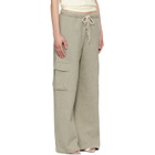 Fear of God ESSENTIALS Gray Cargo Relaxed Sweatpants