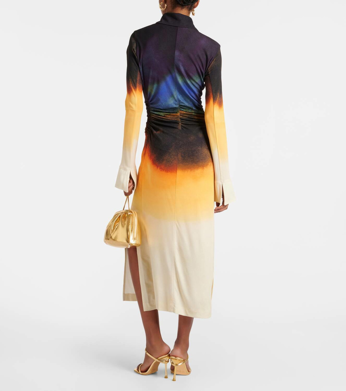 altuzarra tie dye dress