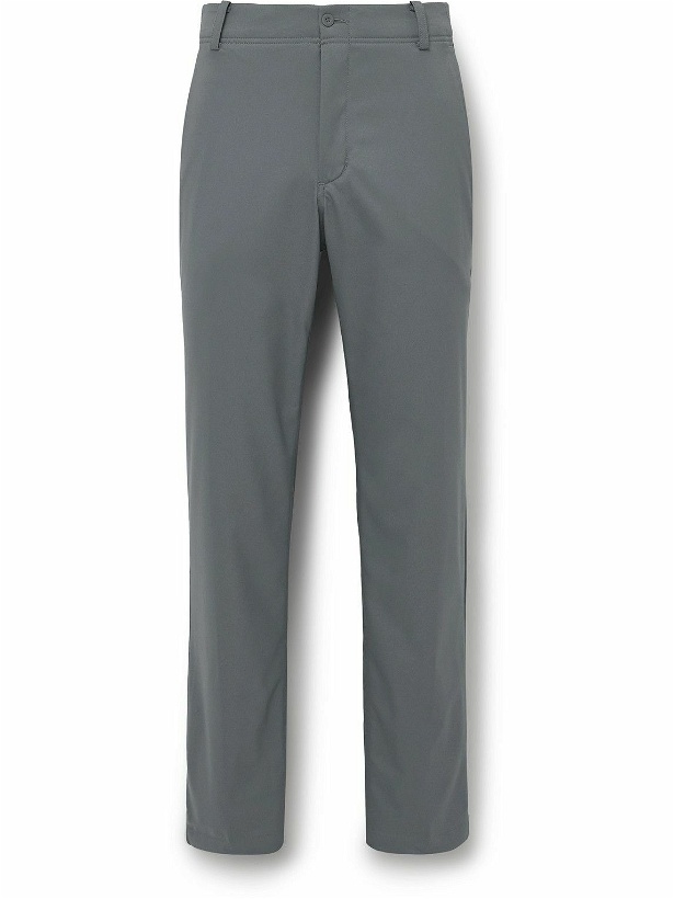 Photo: Nike Golf - Slim-Fit Straight-Leg Dri-FIT Flex Golf Trousers - Gray