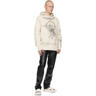 Givenchy Beige Oversized Graphic Hoodie