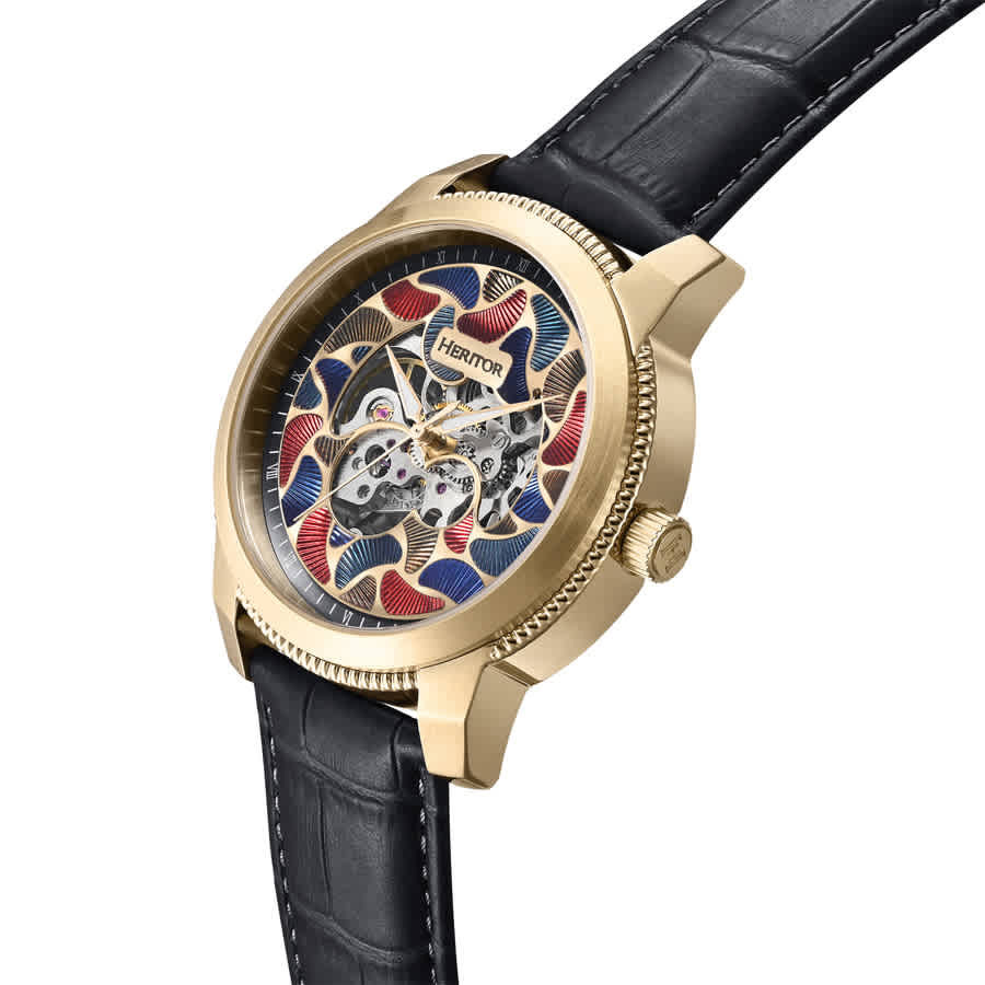 NWT Heritor Emmanuel Automatic Gold Dial Men\'s Watch Heritor Emmanuel Automatic Gold Dial Men main image 2