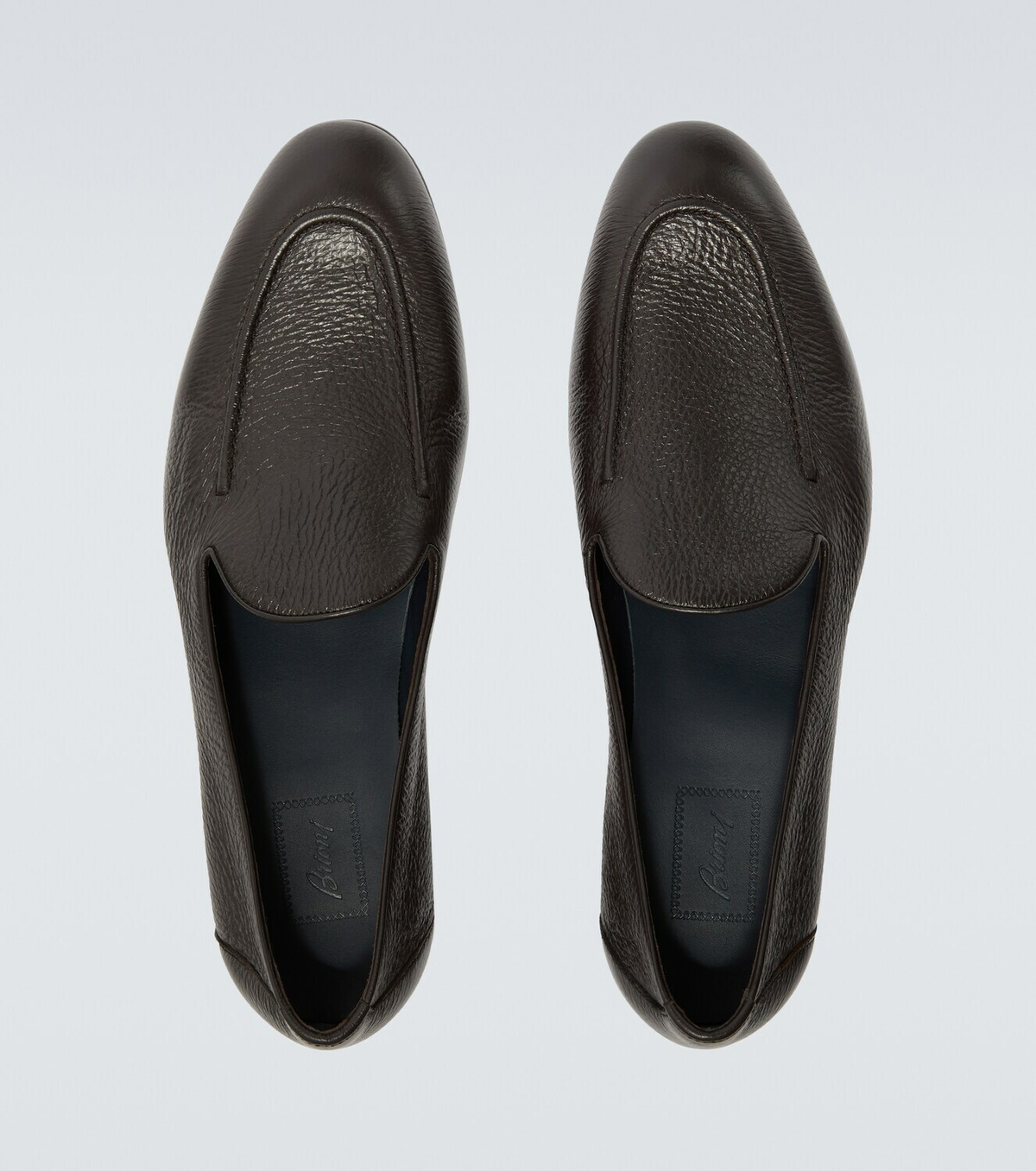 Brioni Appia leather loafers