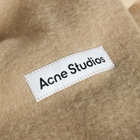 Acne Studios Vally Dip Dye Scarf in Light Beige 