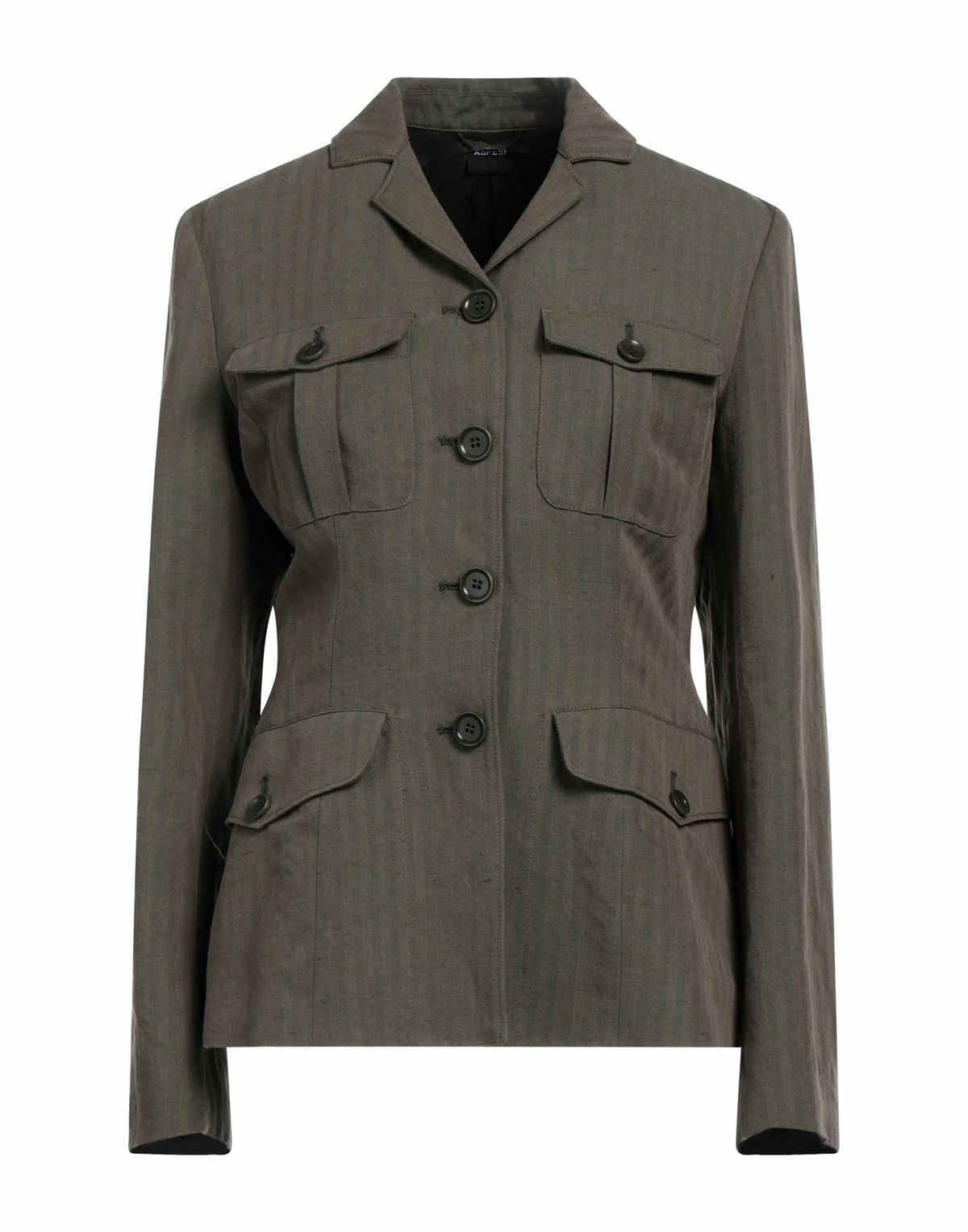 Aspesi Womens Blazer Military in Green