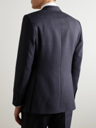 Kingsman - Puppytooth Wool Suit Jacket - Blue