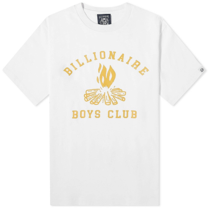 Photo: Billionaire Boys Club Men's Campfire T-Shirt in White