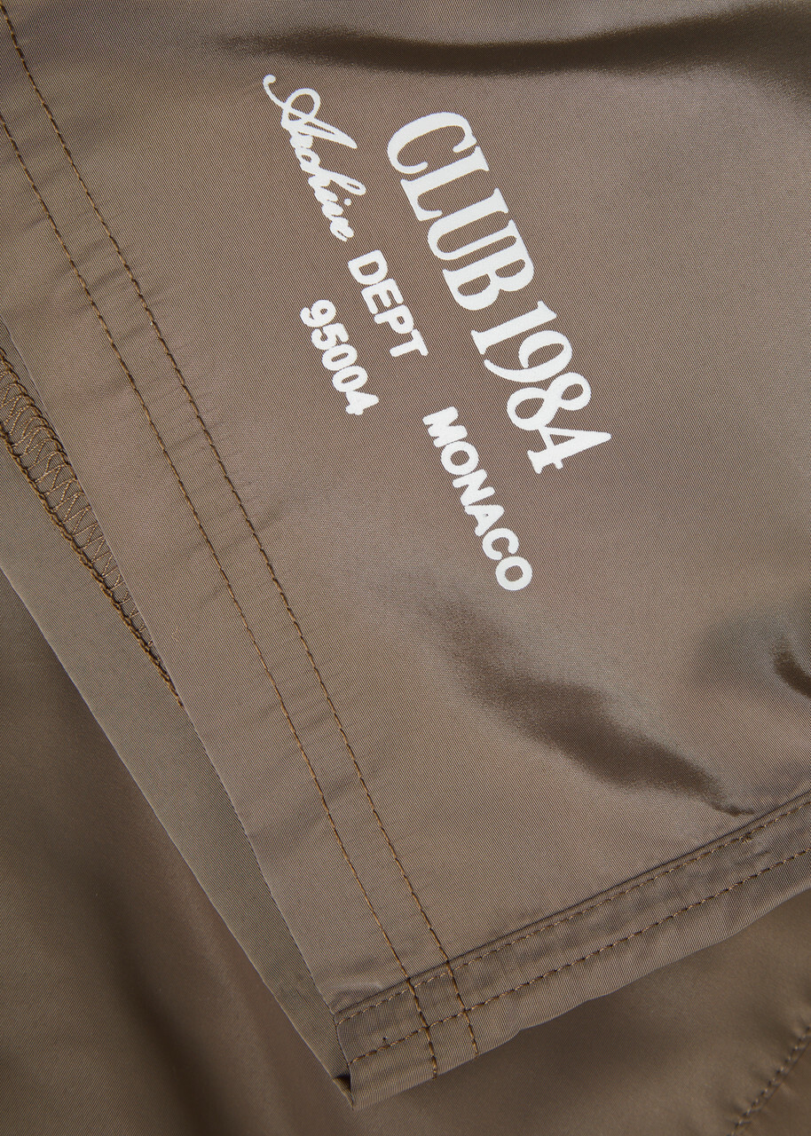Club 1984 Essential Shell Swim Shorts Olive