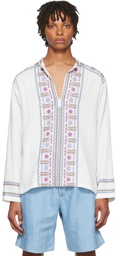 Isabel Marant White Cikariah Shirt