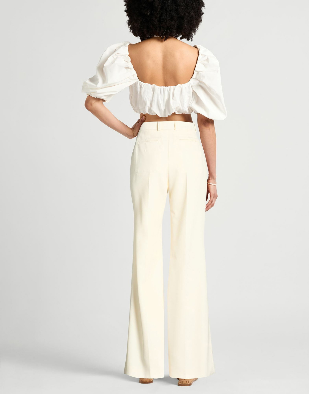 Chloé Womens Pants Ivory
