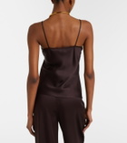 Max Mara Crêpe satin camisole