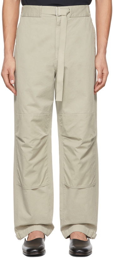 Photo: Lemaire Beige Utility Trousers