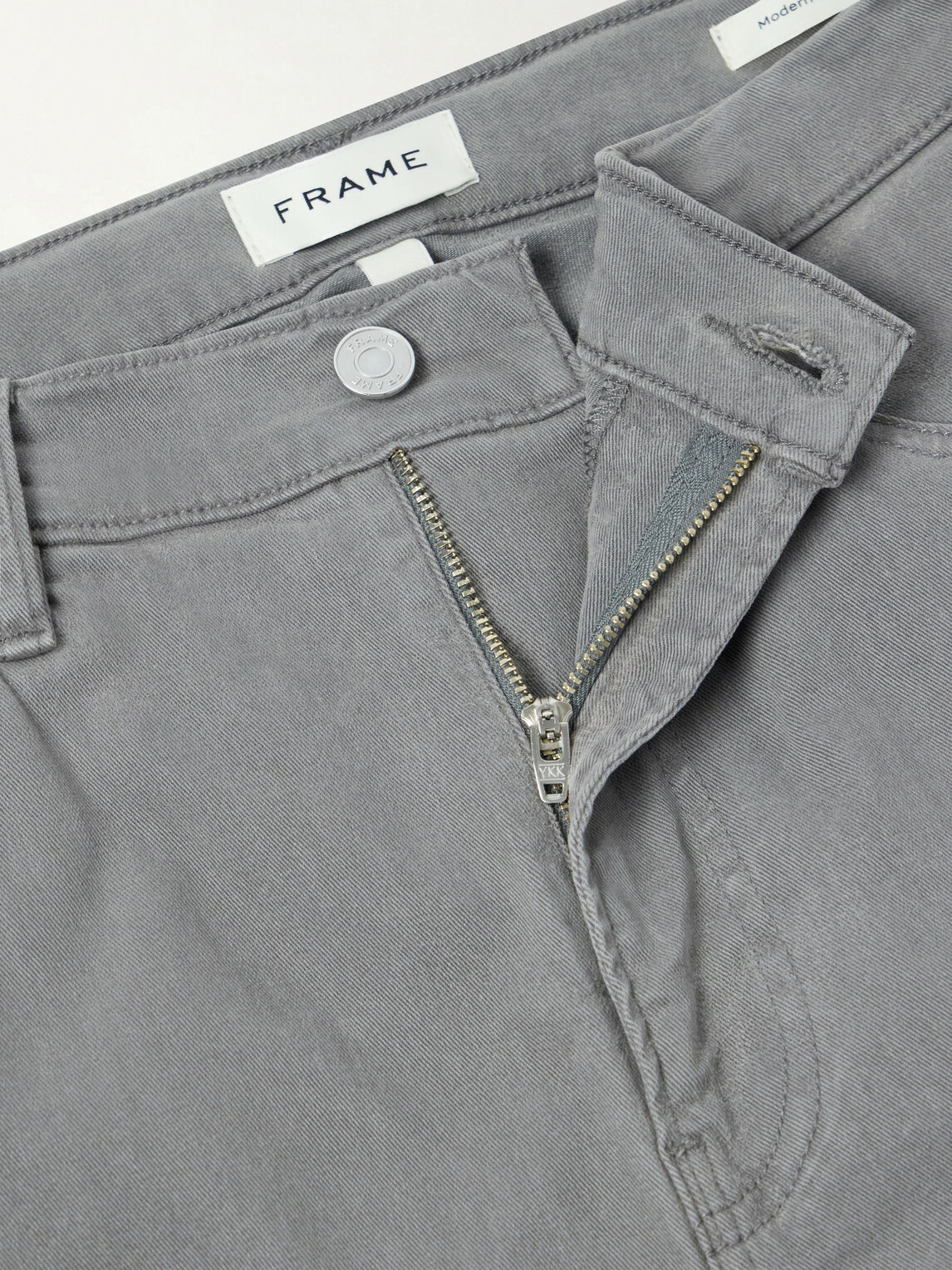 FRAME - Modern Straight Lyocell-Blend Jeans - Gray