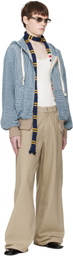 Edward Cuming Blue Flex Hoodie