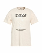 Barbour Mens T-shirt in Beige