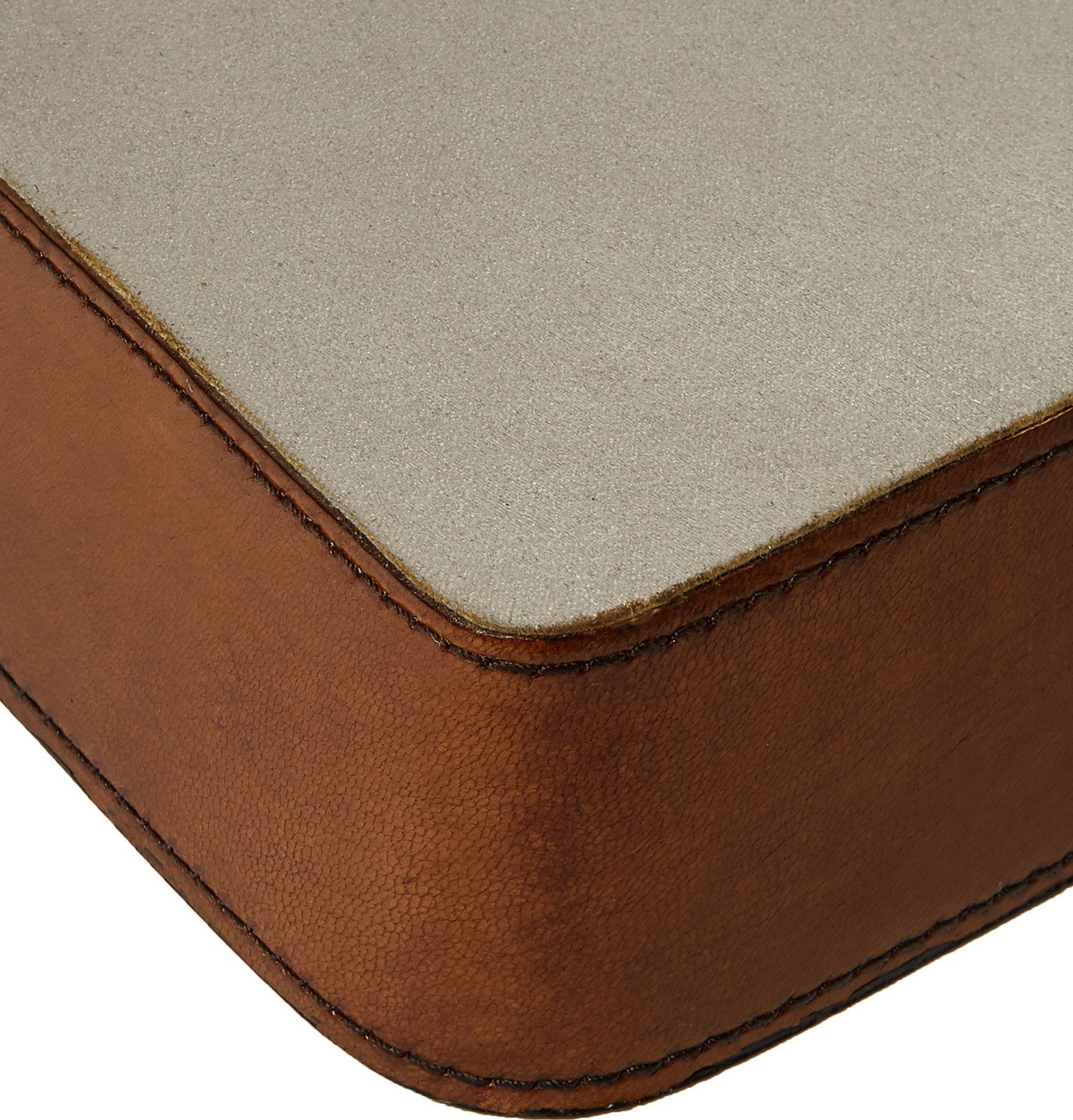 Ben Soleimani - Three-Piece Leather Tray Set - Brown