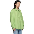 Our Legacy Green Borrowed Classic Shirt